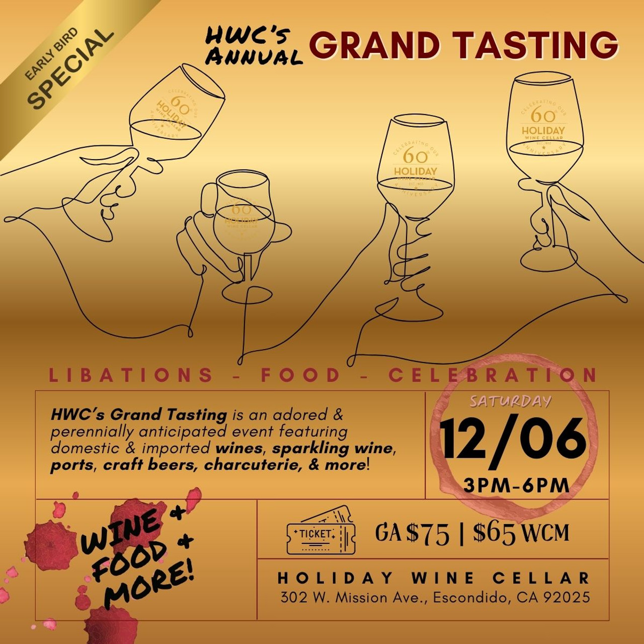 Holiday Wine Cellar S Annual Grand Tasting 2025 Photo Inspiration