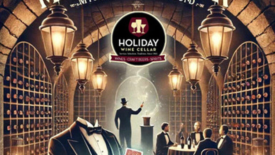 Magic Cellar: Live Magic Show in Escondido at Holiday Wine Cellar