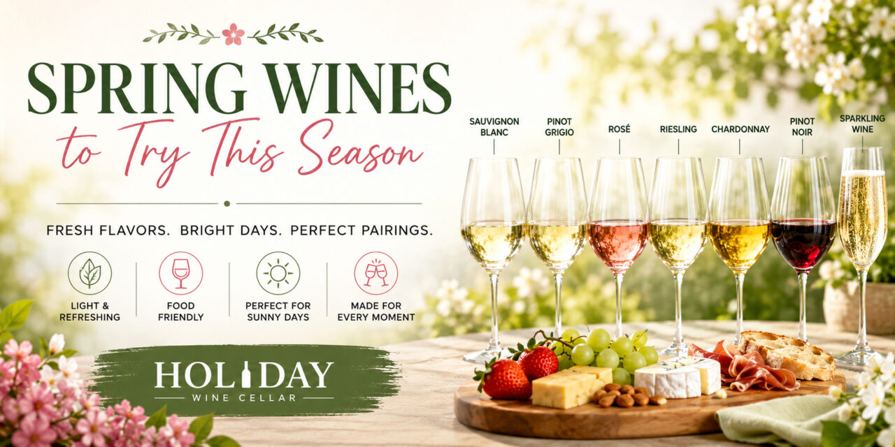 Spring Wines to Try This Season